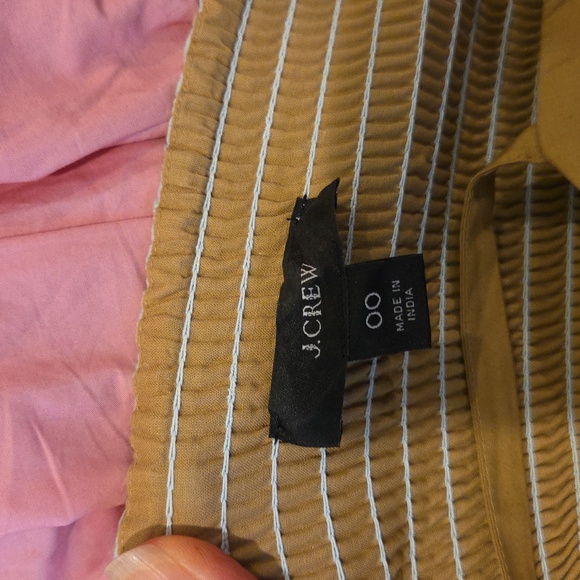 J. Crew Colorful Striped Cotton Midi Dress - Picture 3 of 5